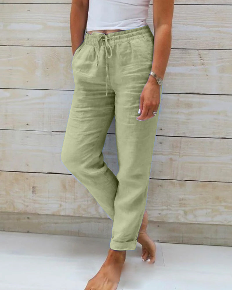 Jean – Relaxed Drawstring Trousers