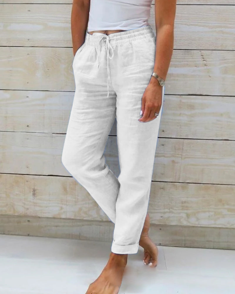 Jean – Relaxed Drawstring Trousers