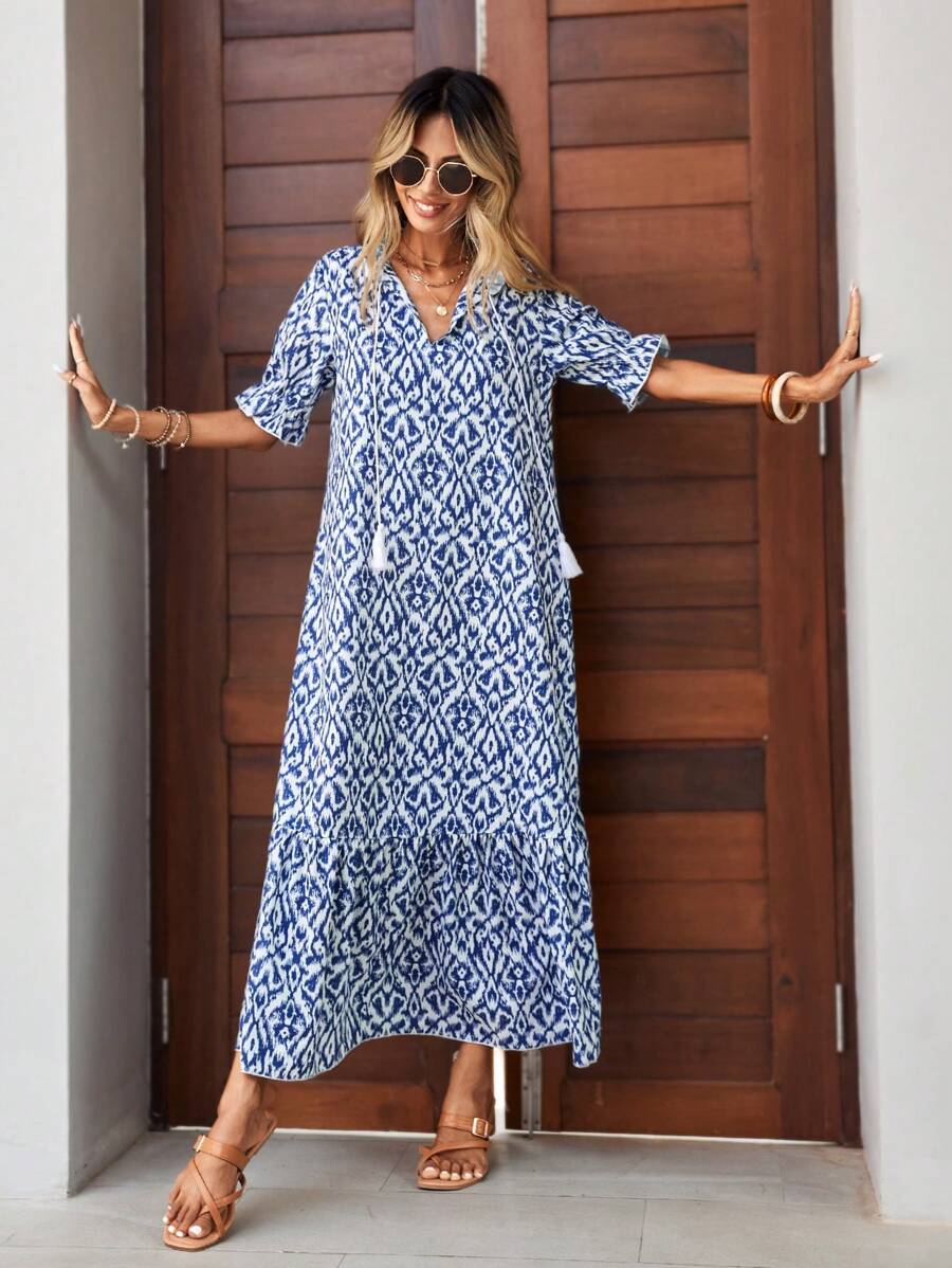 Diane | Boho Tummy Coverage Dress
