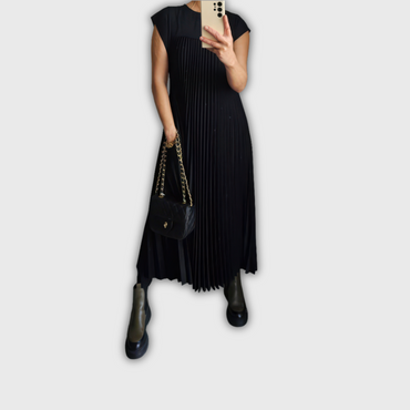 CELINE | PLEATED DRESS