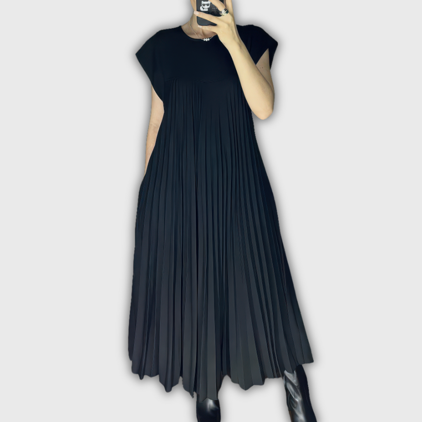 CELINE | PLEATED DRESS