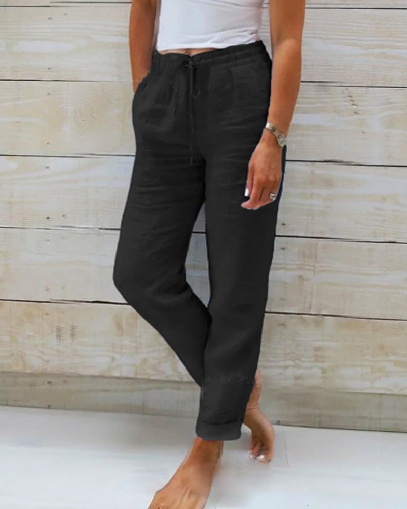 Jean – Relaxed Drawstring Trousers