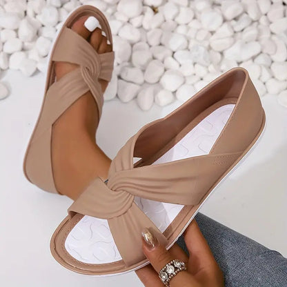 LENA | COMFORT SLIDE SANDALS