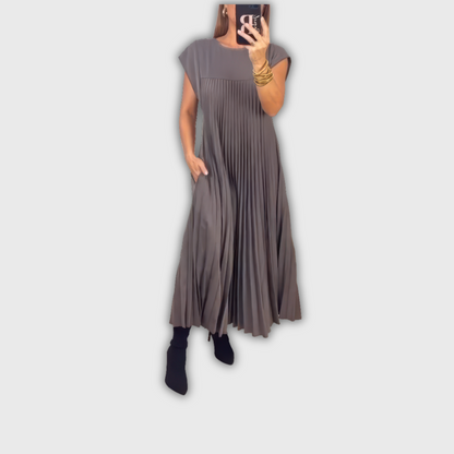 CELINE | PLEATED DRESS