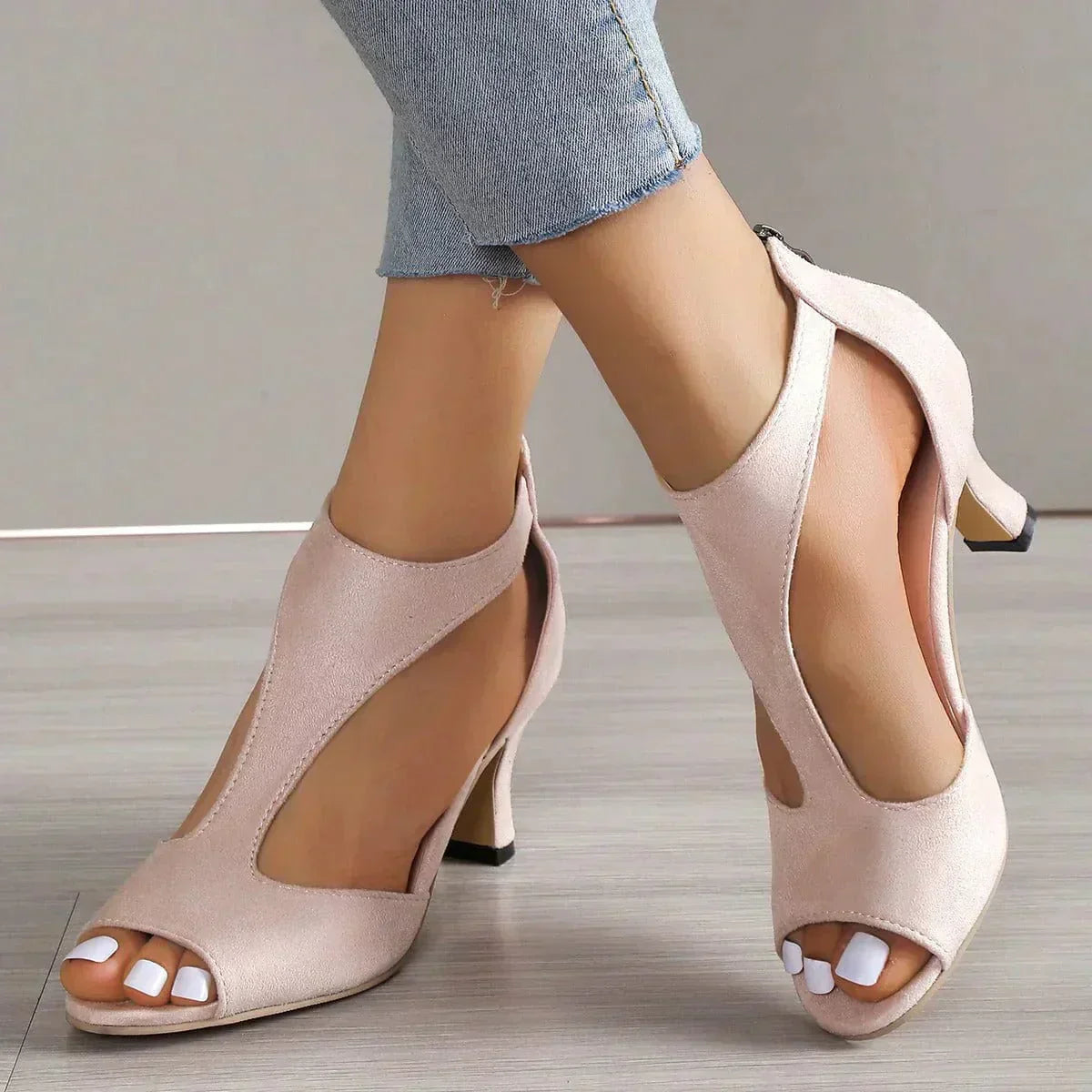 Ivy | Open-Toe Heeled Sandals