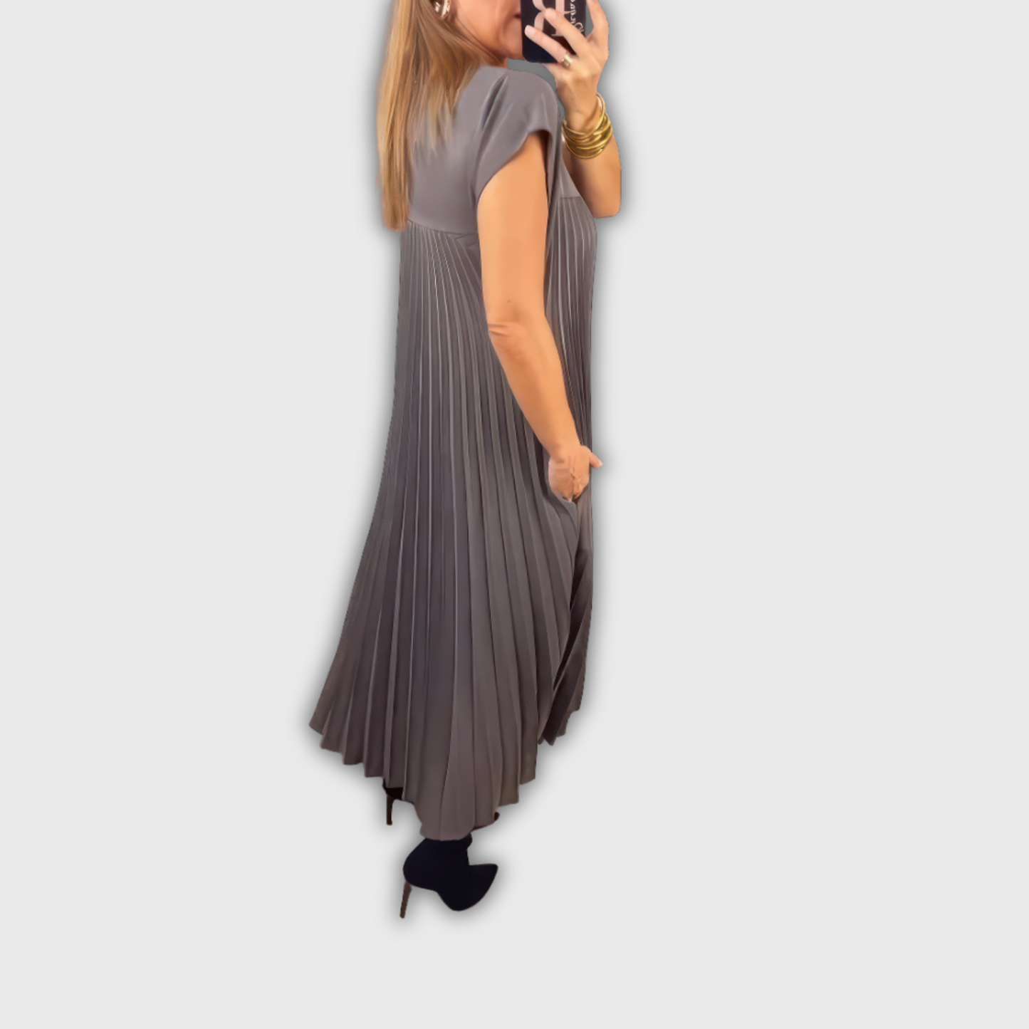 CELINE | PLEATED DRESS