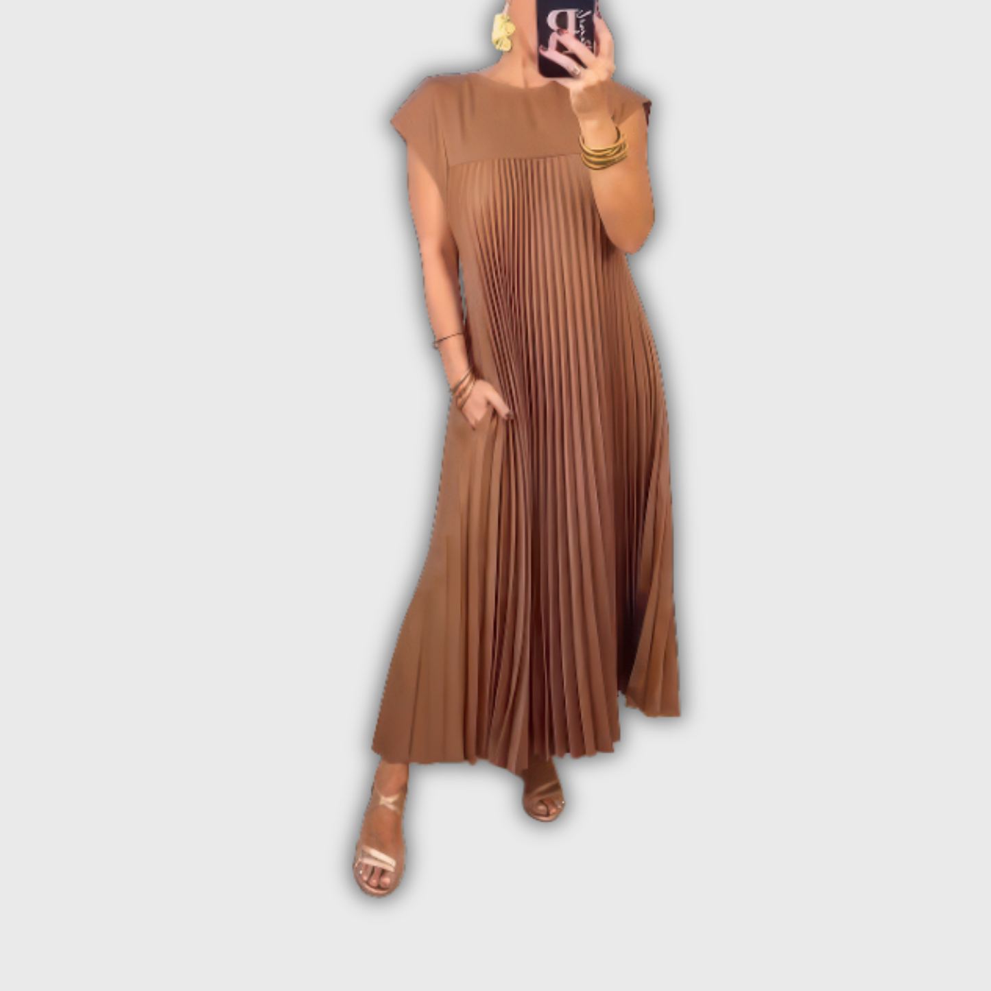 CELINE | PLEATED DRESS