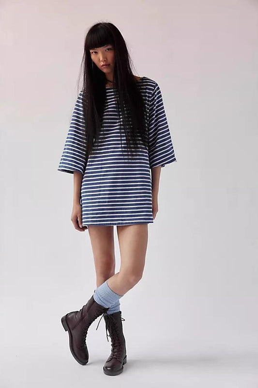 Essentials Loft™ | Contrast Striped T-Shirt