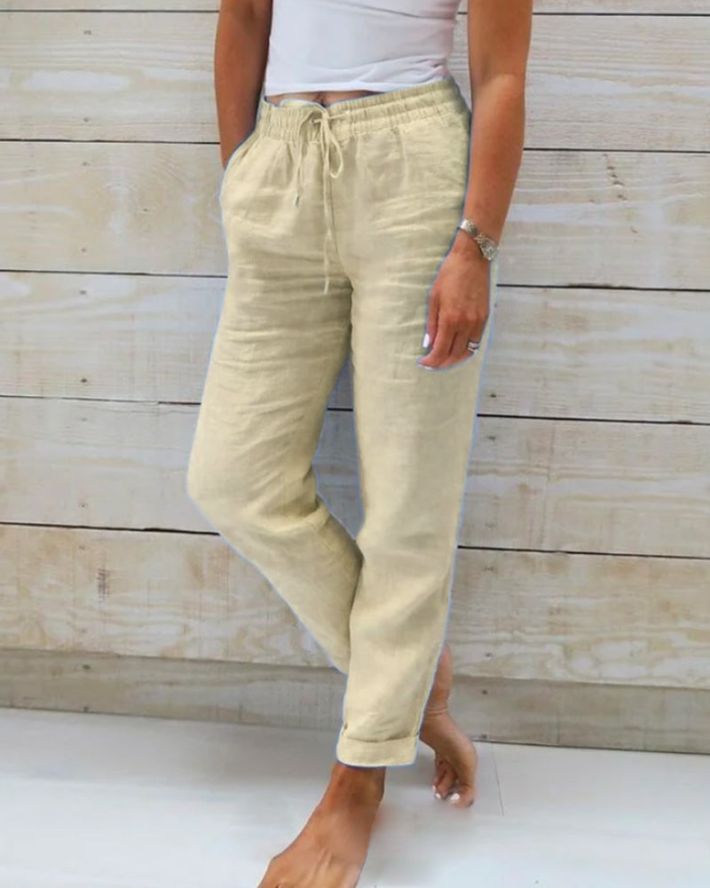 Jean – Relaxed Drawstring Trousers
