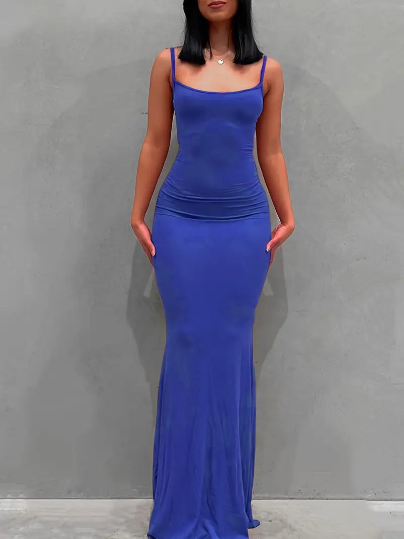 Allie – Sleek Bodycon Maxi Dress