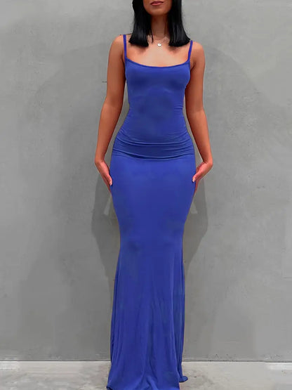 Allie – Sleek Bodycon Maxi Dress