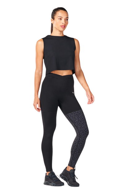 Untamed Colour Block Leggings 27"