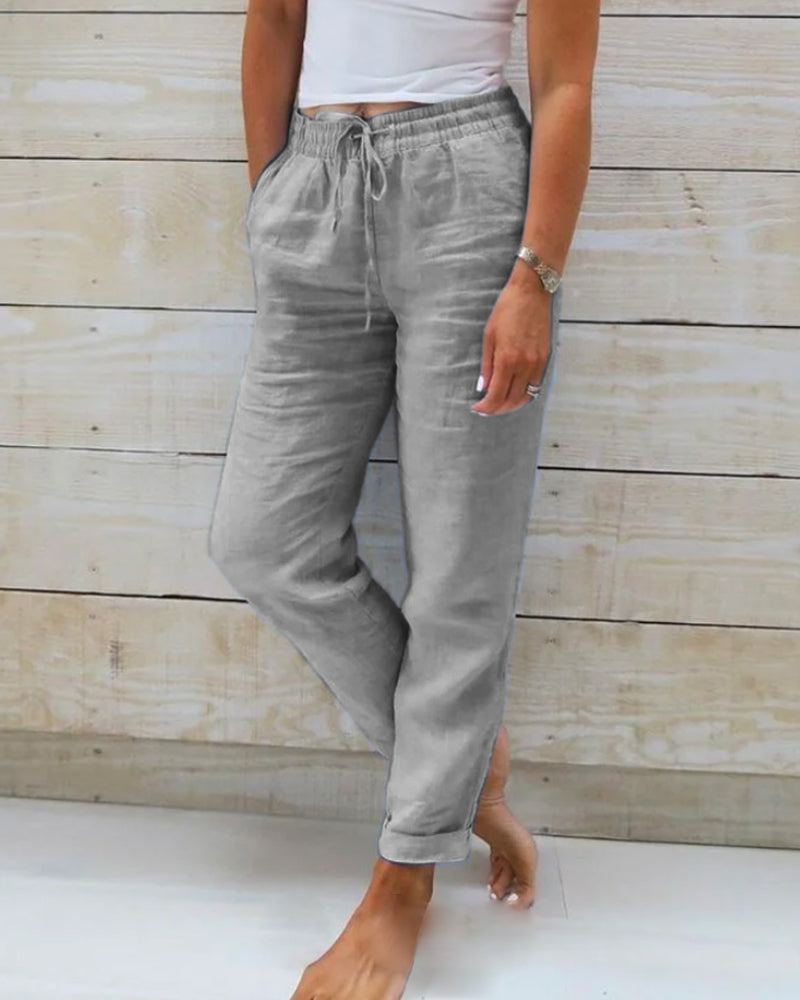 Jean – Relaxed Drawstring Trousers