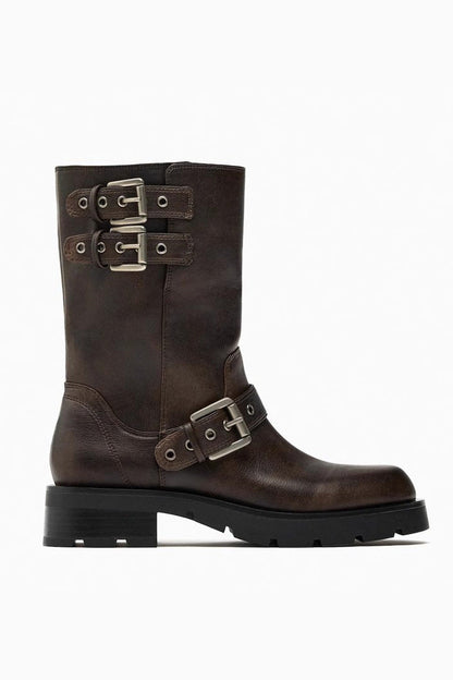 Essentials Loft™ | Western Vintage Ankle Boots