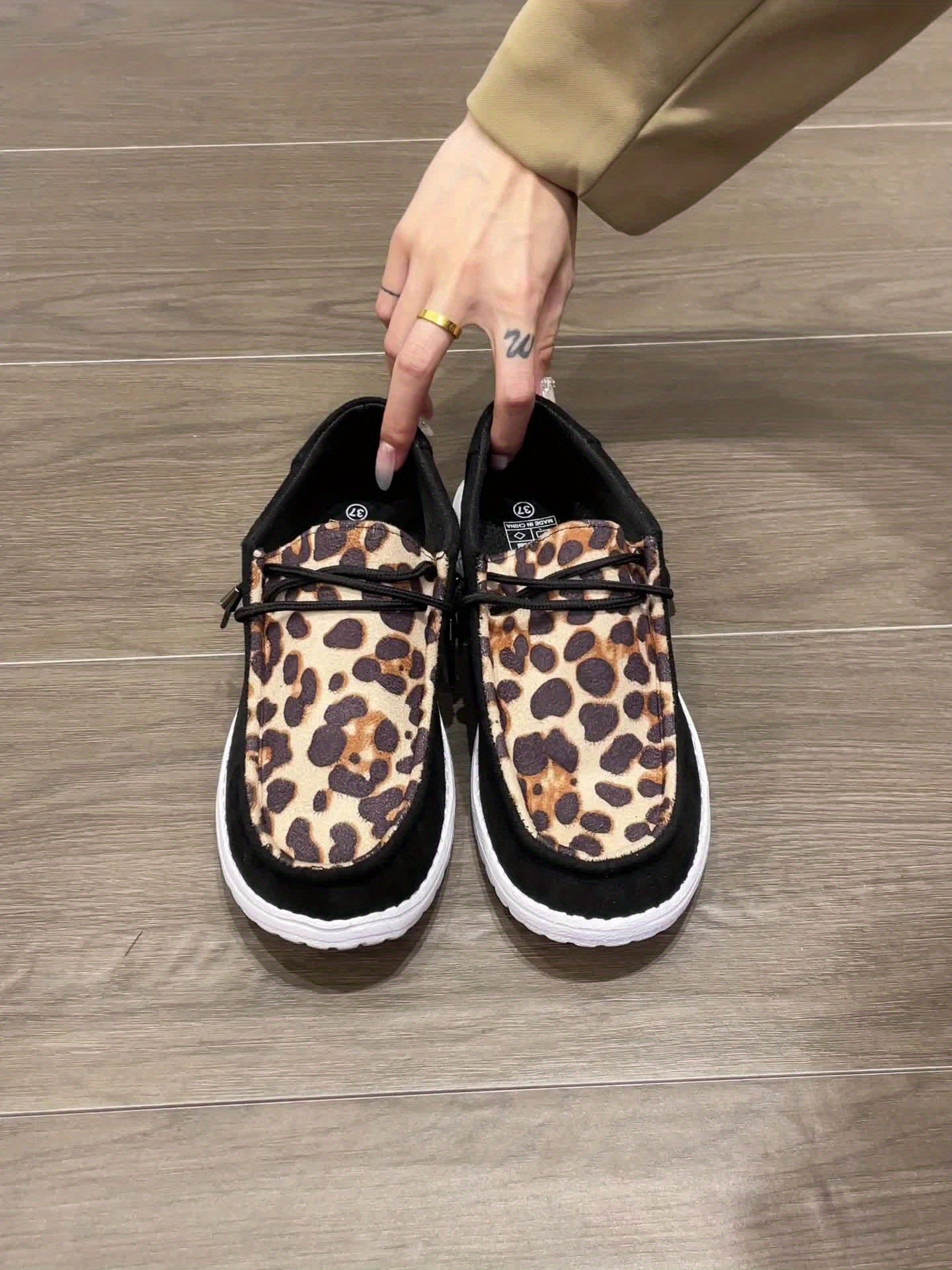 Isla | Leopard Print Casual Shoes