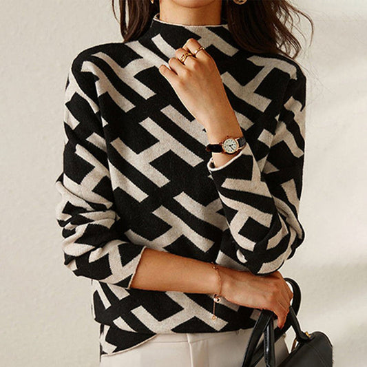 Jessy - Elegant Turtleneck Jumper