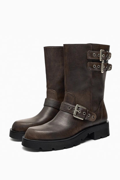 Essentials Loft™ | Western Vintage Ankle Boots