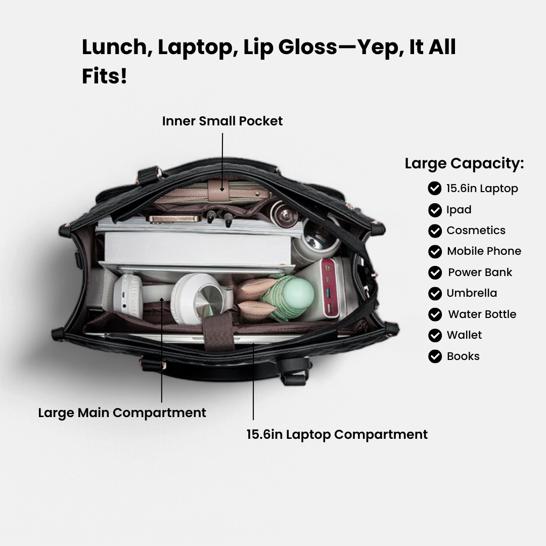 Essentials Loft™ Classic Lunch Tote Bag + Matching Wallet