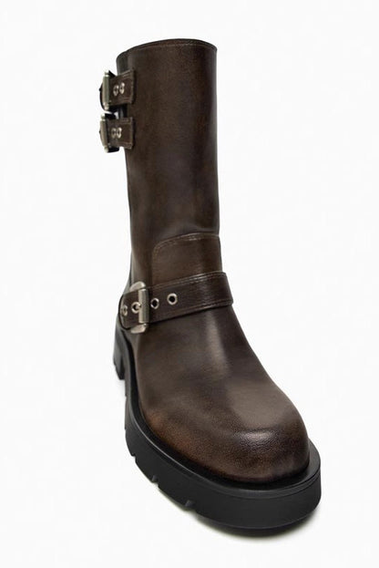 Essentials Loft™ | Western Vintage Ankle Boots