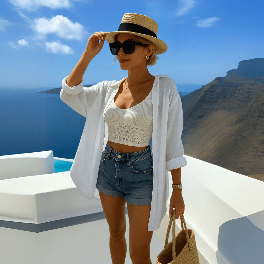 JASMINE | MYKONOS BLOUSE