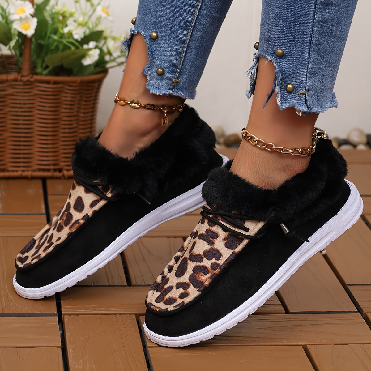 Isla | Leopard Print Casual Shoes