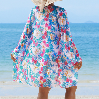 Printed Bikini Swimwear | 3-Piece Set
