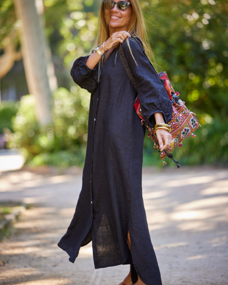 Allegra – Button-Down Maxi Dress