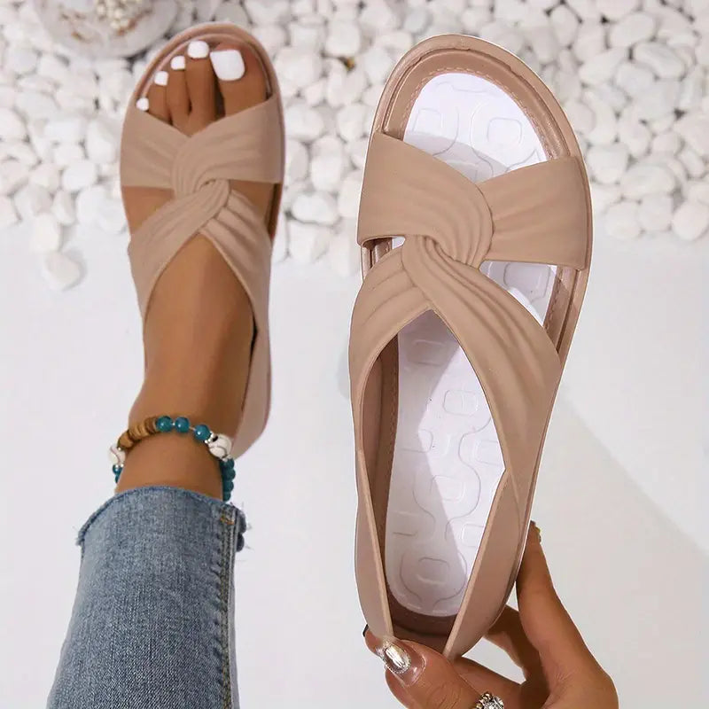LENA | COMFORT SLIDE SANDALS