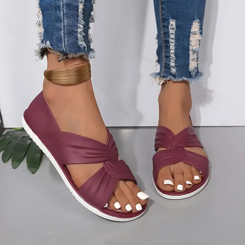 LENA | COMFORT SLIDE SANDALS