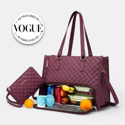 Essentials Loft™ Classic Lunch Tote Bag + Matching Wallet