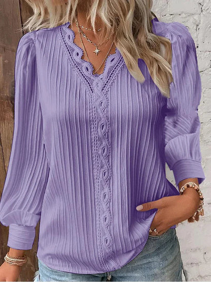 Alison – Collared Ribbed Knit Sweater