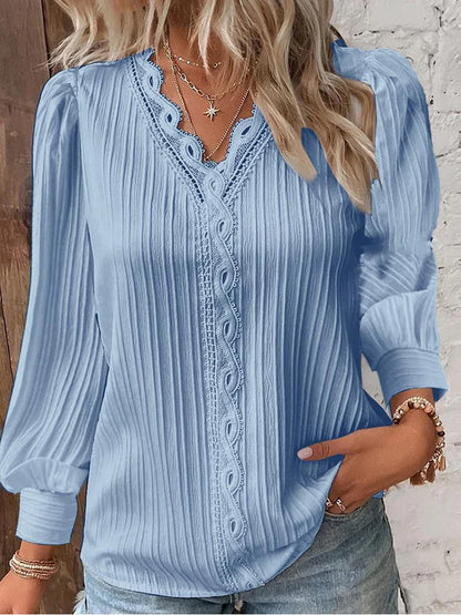 Alison – Collared Ribbed Knit Sweater