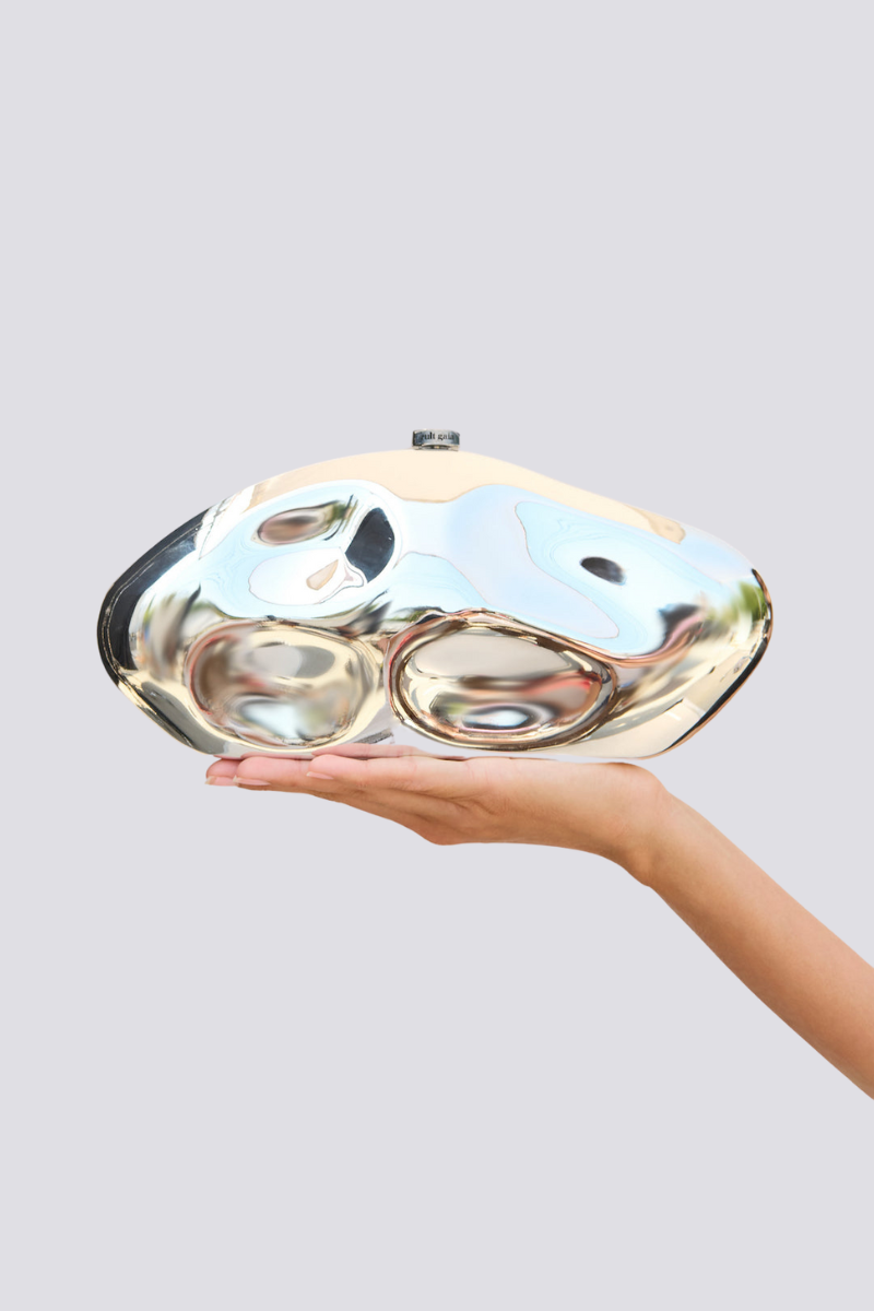 Essentials Loft™ | Alixe Dent Cloud Bag In Silver