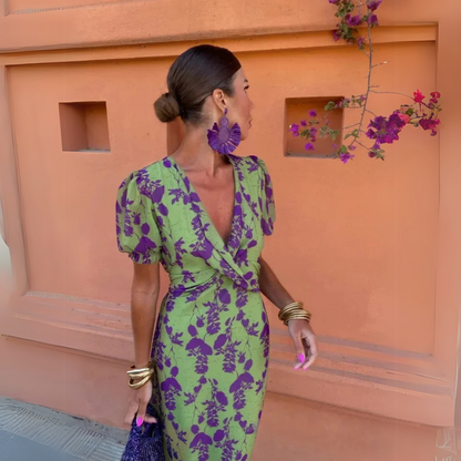 DANIELLE | FLORAL MIDI DRESS