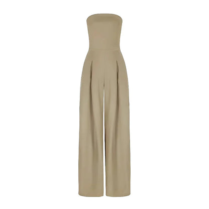 MALENE | STRAPLESS JUMPSUIT