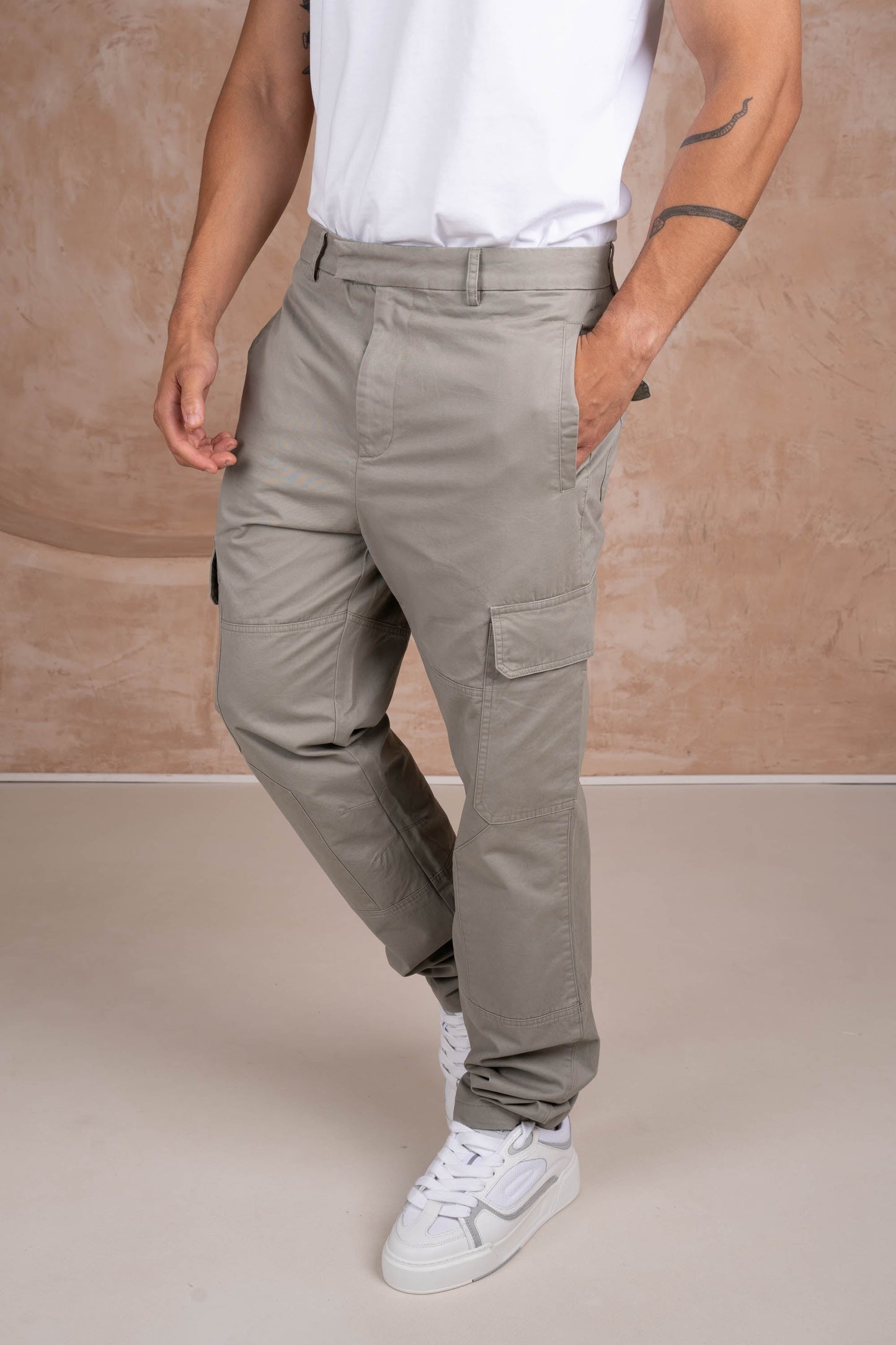 Premium Relaxed Cargo Pant - Olive