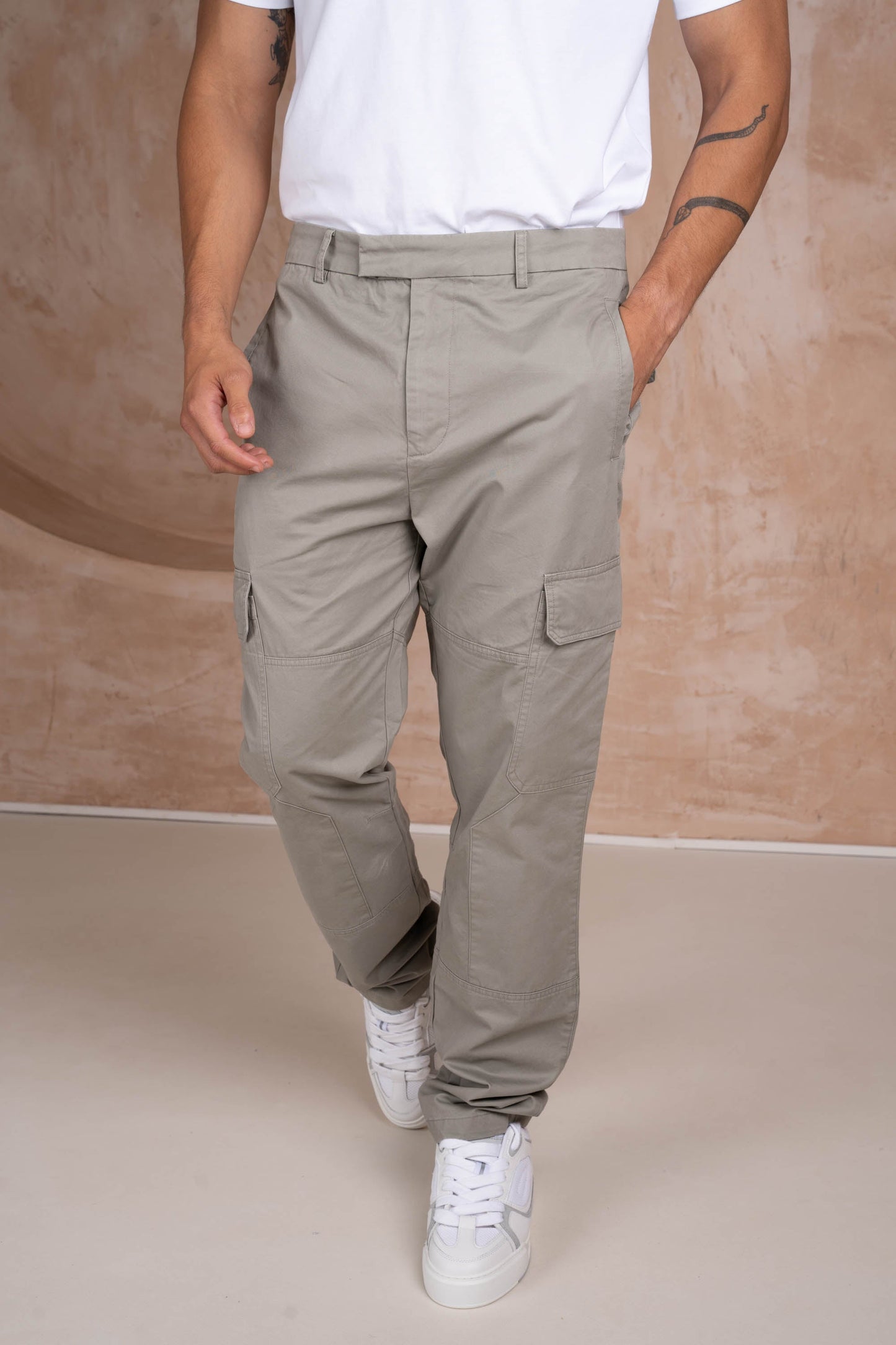 Premium Relaxed Cargo Pant - Olive