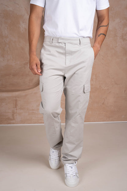 Essentials Loft™ | Premium Relaxed Cargo Pant - Grey