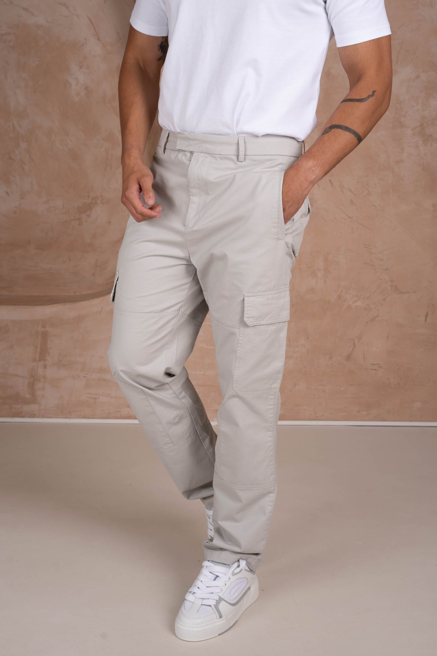Essentials Loft™ | Premium Relaxed Cargo Pant - Grey