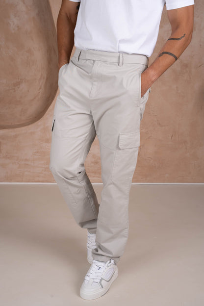 Essentials Loft™ | Premium Relaxed Cargo Pant - Grey
