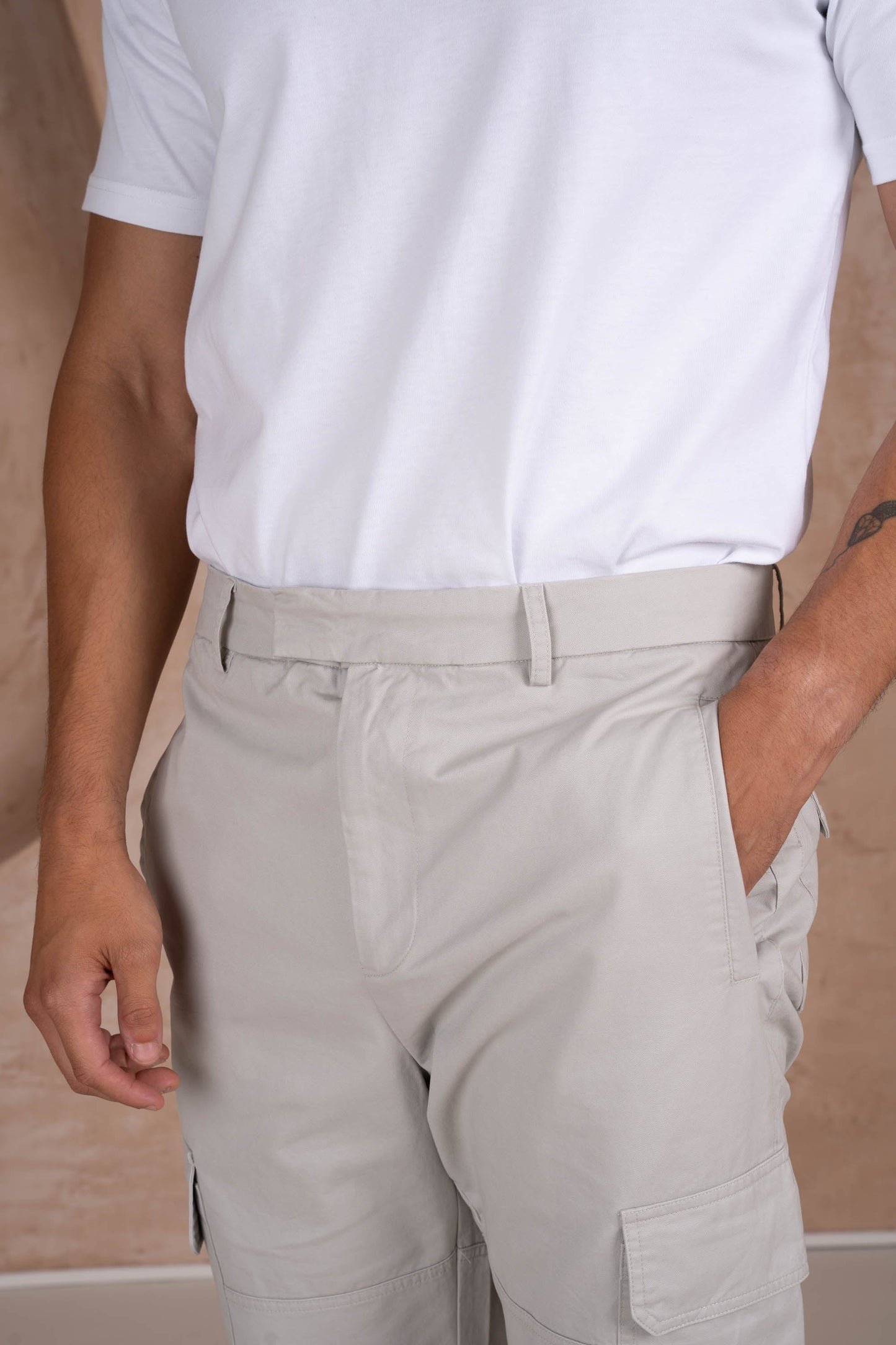 Essentials Loft™ | Premium Relaxed Cargo Pant - Grey