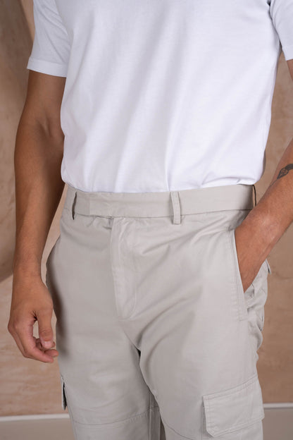 Essentials Loft™ | Premium Relaxed Cargo Pant - Grey