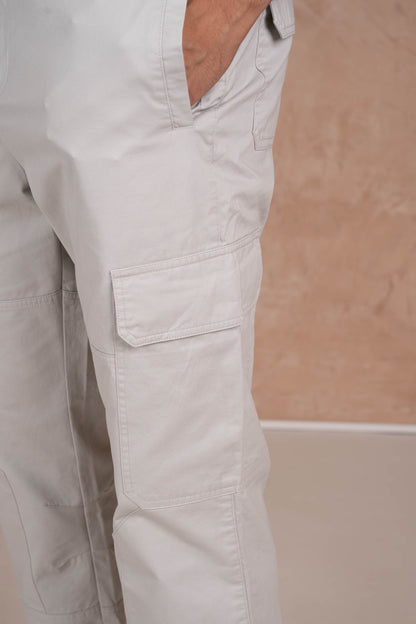 Essentials Loft™ | Premium Relaxed Cargo Pant - Grey