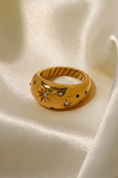 Essentials Loft™ | Euphrasie Sun Rhinestone Ring