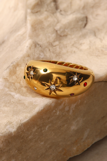 Essentials Loft™ | Euphrasie Sun Rhinestone Ring