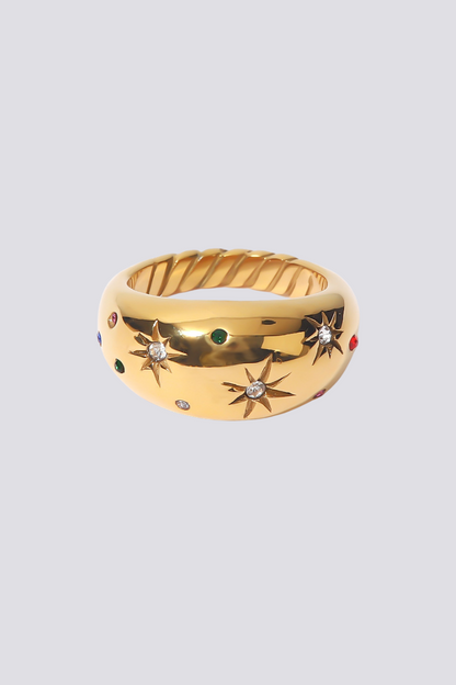 Essentials Loft™ | Euphrasie Sun Rhinestone Ring