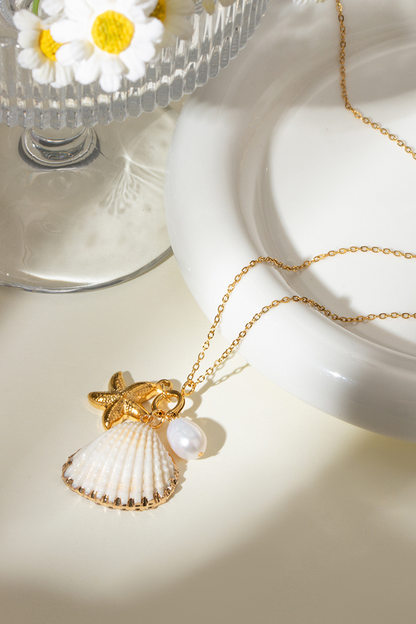 Essentials Loft™ | Flavie Shell Starfish Pearl Necklace