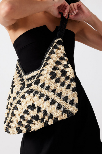 Gigi | Patchwork - Woven Bag