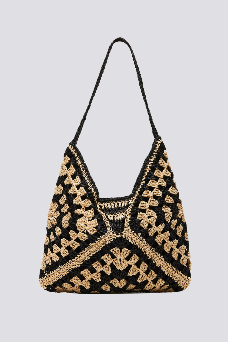 Gigi | Patchwork - Woven Bag