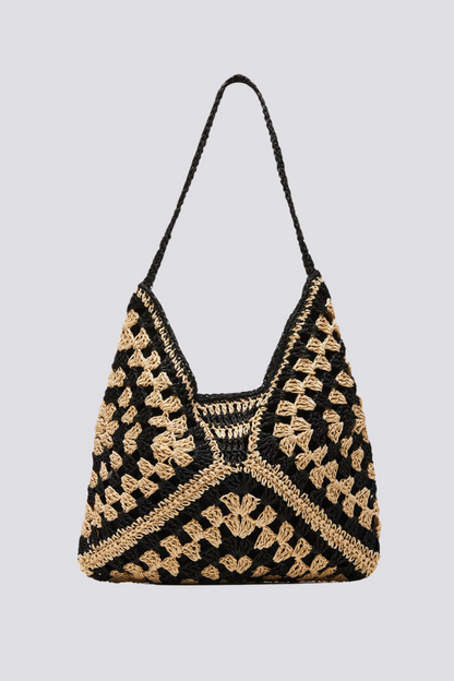 Gigi | Patchwork - Woven Bag